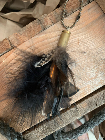 bullet feather tassel